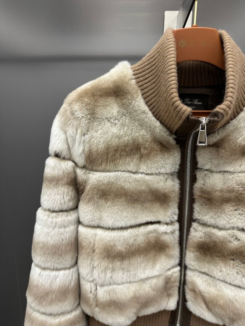 Loro Piana Rex Rabbit Fur Jacket - Picture 8 of 9